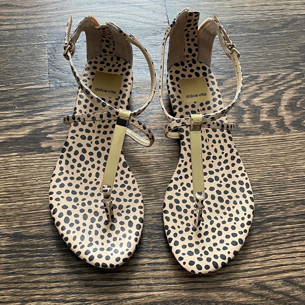 Dolce Vita Leopard Sandals